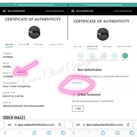 ✅Authenticition complete✅ - Picture 9 of 16